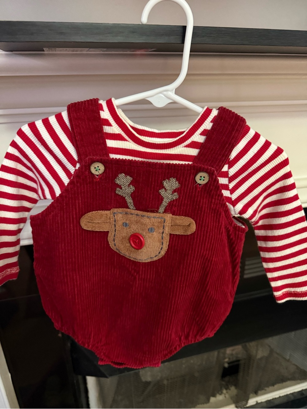 New Mud Pie Christmas Romper